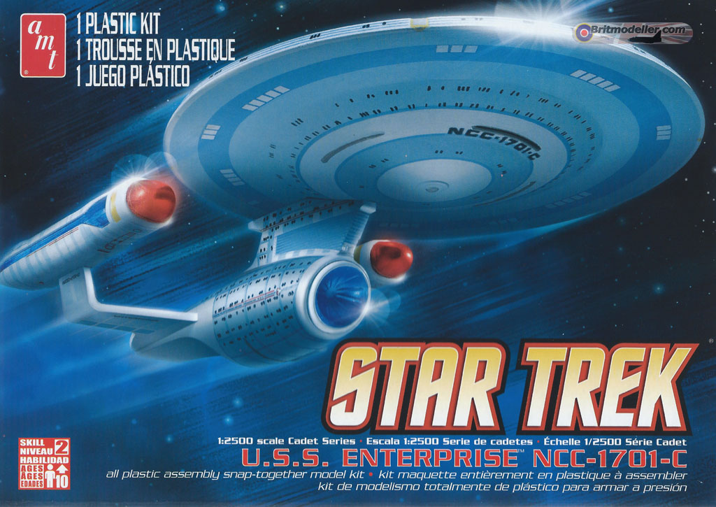 NCC-1701-C & NCC-1701-E Enterprise - AMT 1:2500 - Sci-fi & Real